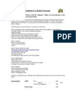 Grade 11 Physics Course Outline