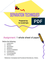 Separation Techniques