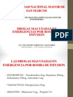 Drogas Mas Usados en Emergencias