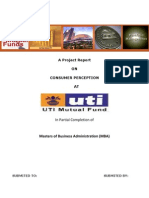 Consumer Perception Uti Mutual Fund