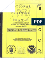 HACCP Manual Del Estudiante USDC NOAA