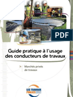 Conducteur de Travaux - Guide