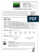 Sistema Decimal - Decomposição em Ordens e Classes