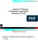 Standards of Training Certification and Watch Keeping (STCW)