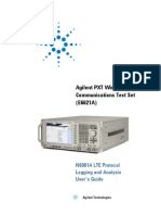 E6621-90004-N6061A LTE Protocol Logging and Analysis User Manual