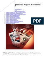 Consejos para Optimizar El Registro de Windows 7 PDF