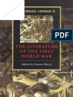 Literature of World War I