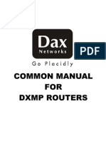 Dax Router Guide