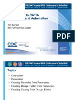 Introduction To CATIA Parameters and Automation