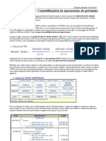 Ej. 10.1 Pasivos Financieros, Contabilizar Prestamo