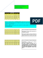 Formula Matricial Calendario Permanente