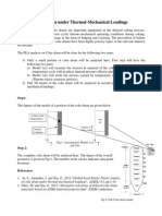 Code Drum Under Thermal-Mechanical Loadings: Step1