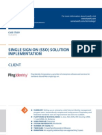 Case Study Single Sign On Solution Implementation Software Luxoft For Ping Identity