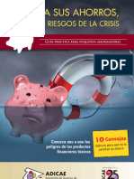 ADICAE - Guia Práctica para Pequeños Ahorradores (2012-2013) - Evita Los Riesgos de La Crisis.