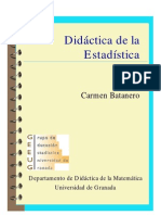 Didáctica de La Estadística - Carmen Batanero