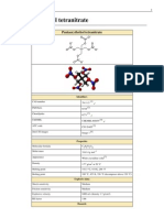 Pentaerythritol Tetranitrate