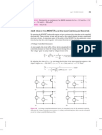 Use of The MOSFET As A Voltage-Controlled Resistor