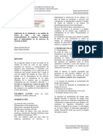 Aplicación de La Simulación A Un Modelo de Teoría de Colas de Una Empresa Comercializadora de Repuestos Herramienta para El Mejoramiento de Los Procesos de Atención Al Cliente