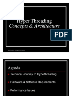 Hyper Threading: Concepts & Architecture