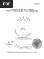 FM 63-11 Logistics Support Element Tactics, Techniques, and Procedures