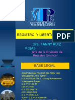 Registro y Libertad Sindical