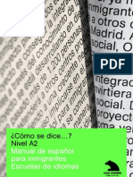 Español para Inmigrantes A2 ¿Cómo Se Dice?
