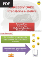 Agressividade Predatoria e Afetiva OK