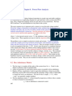 Chapter 6. Power Flow Analysis: First The Generators Are Replaced by Equivalent