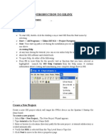 Introduction To Xilinx: Starting The ISE Software