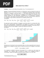 Integral Definida-Area Bajo Una Curva