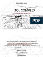 Capitol Complex Geometrical Analysis Chandigarh