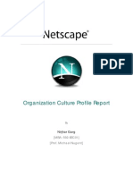 Netscape - OrG Culture Report