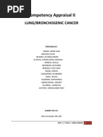 Competency Appraisal II: Lung/Bronchogenic Cancer