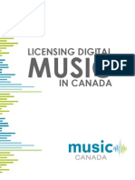 Licensing Digital Music in Canada