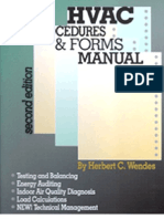 HVAC Procedures Forms Manual