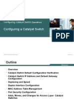 Configuring Catalyst Switch