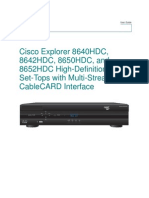 Cisco Explorer 8642HDC UserGuide