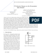 Impact of The HP Preheater Bypass On The Economizer Inlet Header