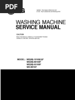 WD-8016F Service Manual (WD (M) - 10160 (5) F, WD (M) - 80160F, WD (M) - 65160F, WD-8016F)