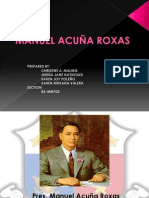 MANUEL ROXAS Presentation