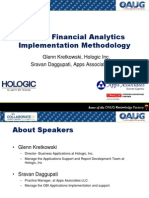 Oracle Financial Analytics Implementation Methodology