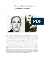 Los Hijos de La Onceava Esfera-Lovecraft y Robert Hayward Barlow