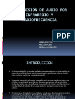 Transmisión de Audio Por Infrarrojo y Radiofrecuencia