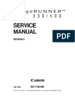 imageRUNNER Ir330, iR330E, Ir330s, Ir400, iR400E, iR400S Manual de Reparacion y Catalogo de Partes PDF