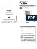 Guide D'installation Thermostat Tybox 710