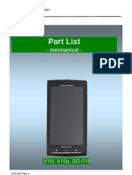 Sony Ericsson Xperia X10 Part List v4