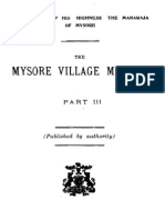 Mysore Village Manual Part III