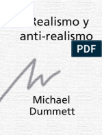 Realismo y Anti Realismo PDF