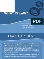 What Is Law (Group1)