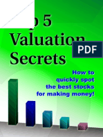 Top 5 Valuation Secrets